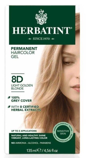 Herbatint Saç Boyası 8D - Blond Clair Dore - Açık Altın Sarısı