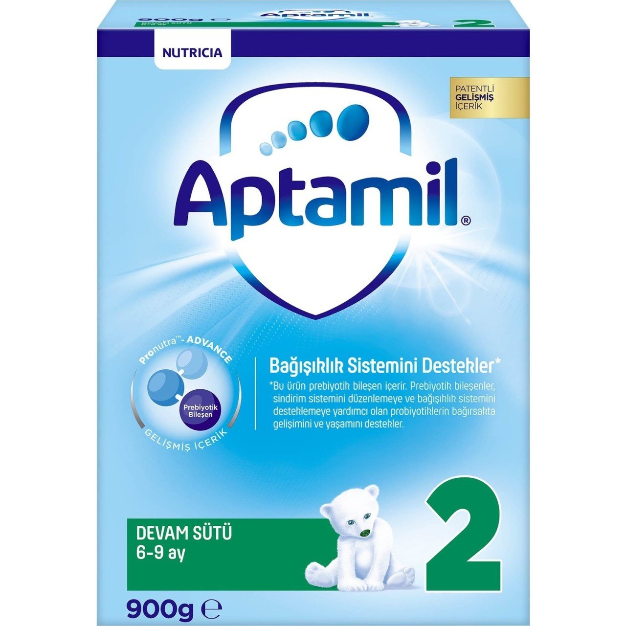 Milupa Aptamil Pronutra 2 Numara 900 gr Bebek Sütü