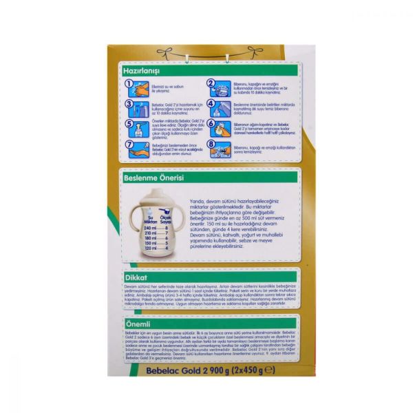 Bebelac Gold 1 Bebek Sütü 900 gr