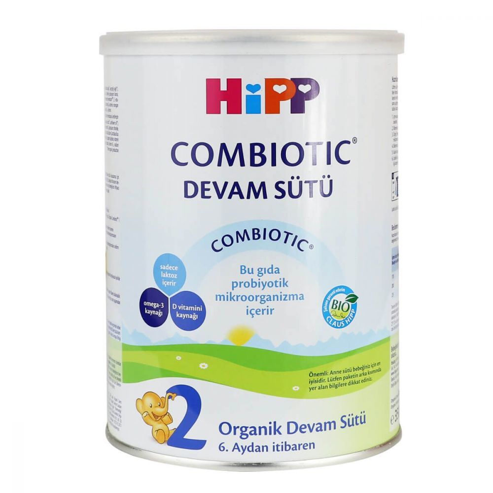 Hipp Combiotic Organik 2 Numara 350 gr Devam Sütü