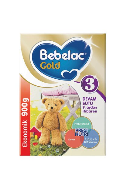 Bebelac Gold 3 Devam Sütü 900 gr 1 Yaşından İtibaren