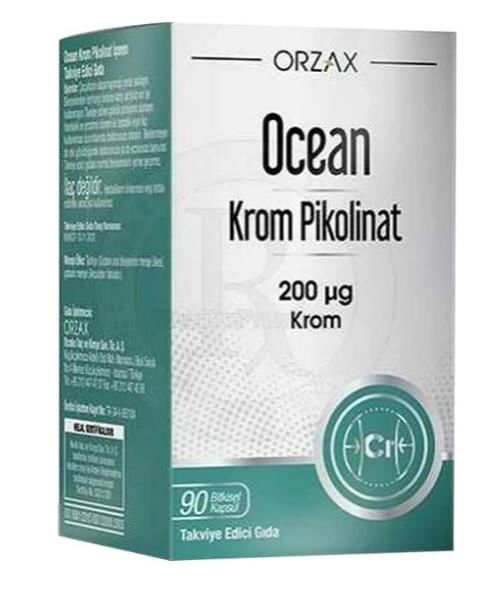 Ocean Krom Pikolinat 200 mcg 90 Kapsül