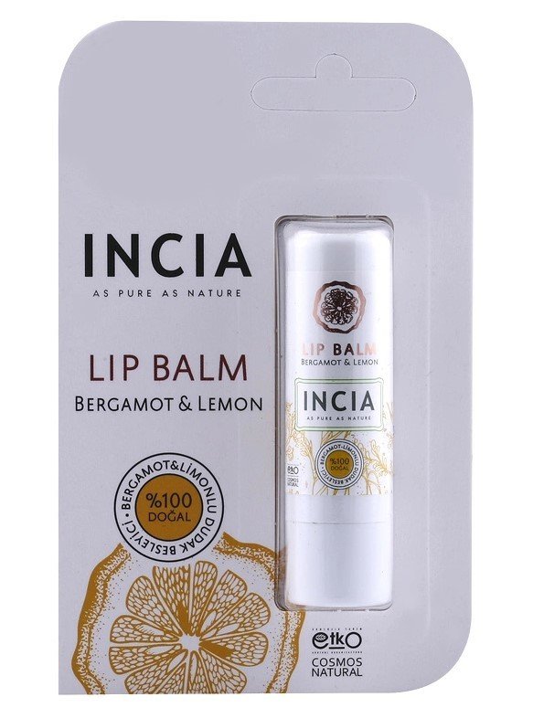 Doğal Bergamot & Limonlu Dudak Besleyici 6gr