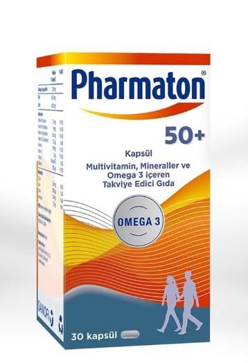 Pharmaton 50 Plus 30 Kapsül