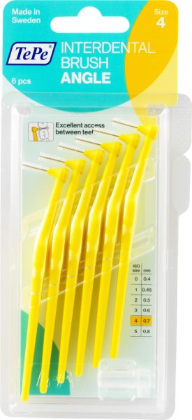 TEPE ANGLE SARI 0.7 MM DİŞ ARASI FIRÇASI
