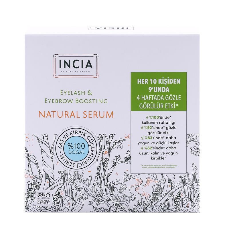 Incia Kaş ve Kirpik Güçlendirici Serum 10 ml