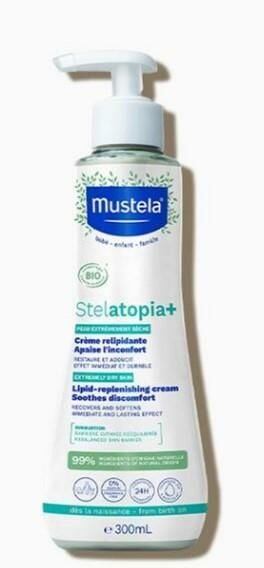 Mustela Stelatopia Lipit Yenileyici Krem Pompalı Şişe 300 ml