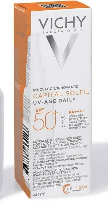 Vichy Capital Soleil UV Age Daily SPF50+ 40 ml