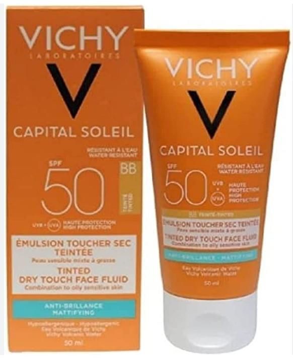 Vichy Ideal Soleil BB Emulsion SPF50 50 ml - Karma & Yağlı Ciltler Bronz Ton