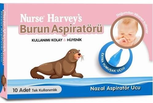 Nurse Harvey's Burun Aspiratörü Yedek Ucu 10 Adet
