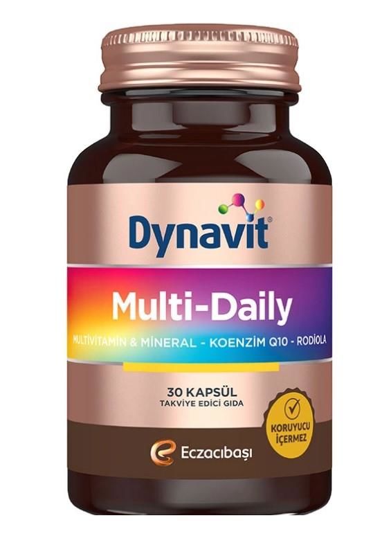 Dynavit multi-Daily Koenzim Q10-RODIOLA 30 Kapsül
