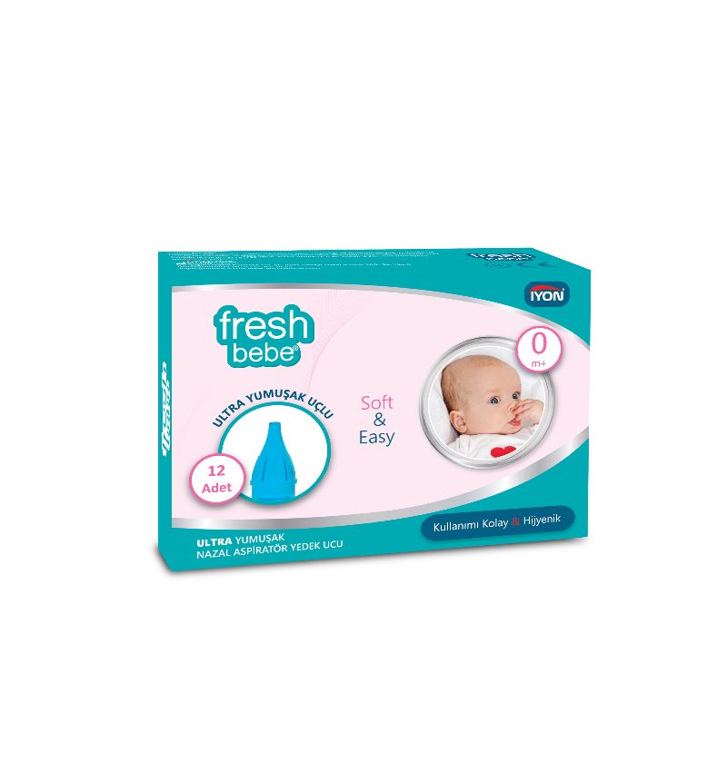 Fresh Bebe Nazal Burun Aspiratörü Yedek Uç 12'li