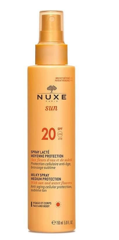 Nuxe Spray Lacte Güneş Koruyucu Yüz ve Vücut Sütü SPF20 150 ml