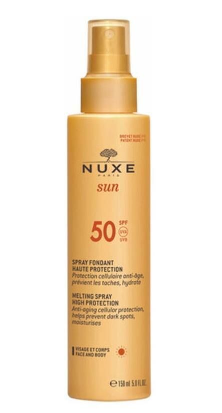 NUXE SUN SPRAY FONDANT SPF50 150