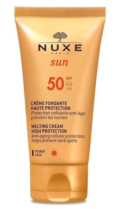 Nuxe Sun Creme Fondante Visage Haute Protection Spf50 50ml