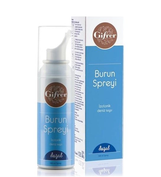 Gifrer İzotonik Deniz Suyu 100 ml Burun Spreyi
