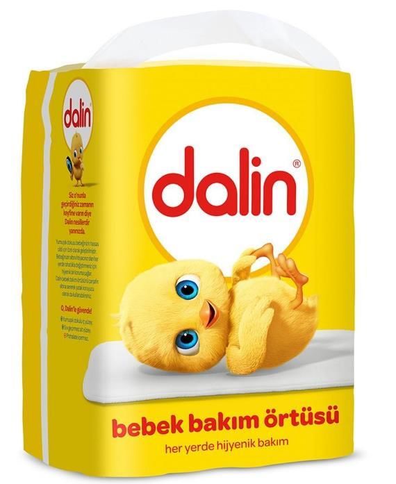 Dalin Bebek Alt Değiştirme Örtüsü 60x60 cm