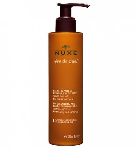 NUXE Gel Nettoyant et Démaquillant Visage 200ml