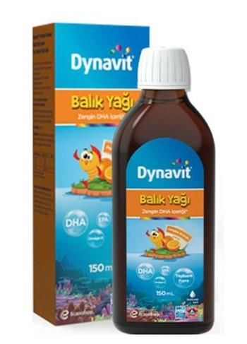 Dynavit Portakal Aromalı Balık Yağı 150 ml