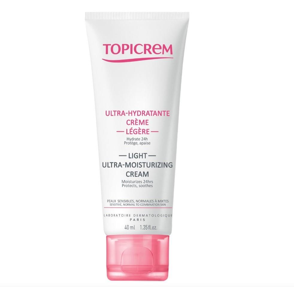Topicrem Ultra Moisturizing Face Light Cream Legere 40ml