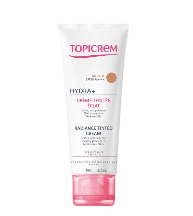 Topicrem Hydra Tinted Cream Medium SPF40 40 ml