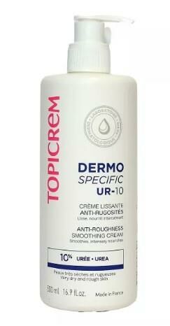 Topicrem UR-10 Anti-Roughness Smoothing Cream 500 ml