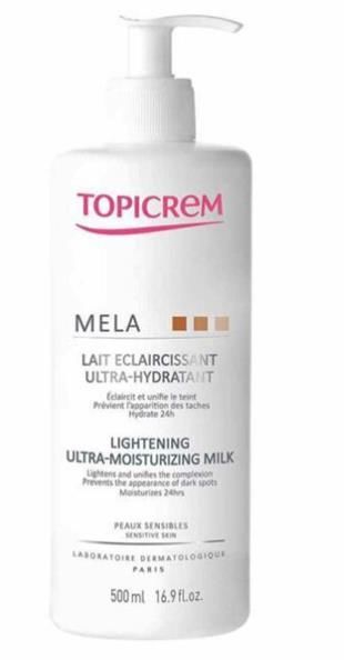 Topicrem Mela Lightening Ultra-Moisturizing Milk 500 ml