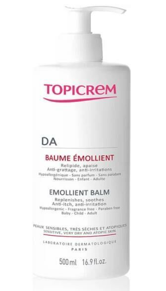 Topicrem DA Emollient Balm 500 ml