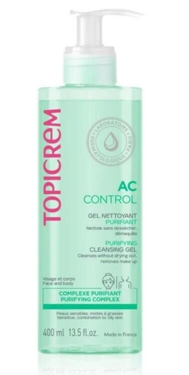 Topicrem AC Purifying Cleansing Gel 400 ml