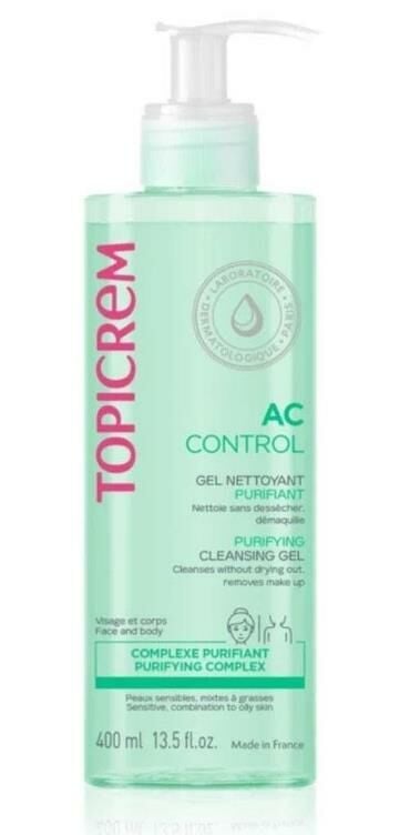 Topicrem AC Purifying Cleansing Gel 400 ml