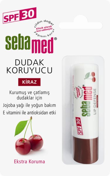 Sebamed Dudak Nemlendirici 30+SPF Koruma Kiraz Aromalı