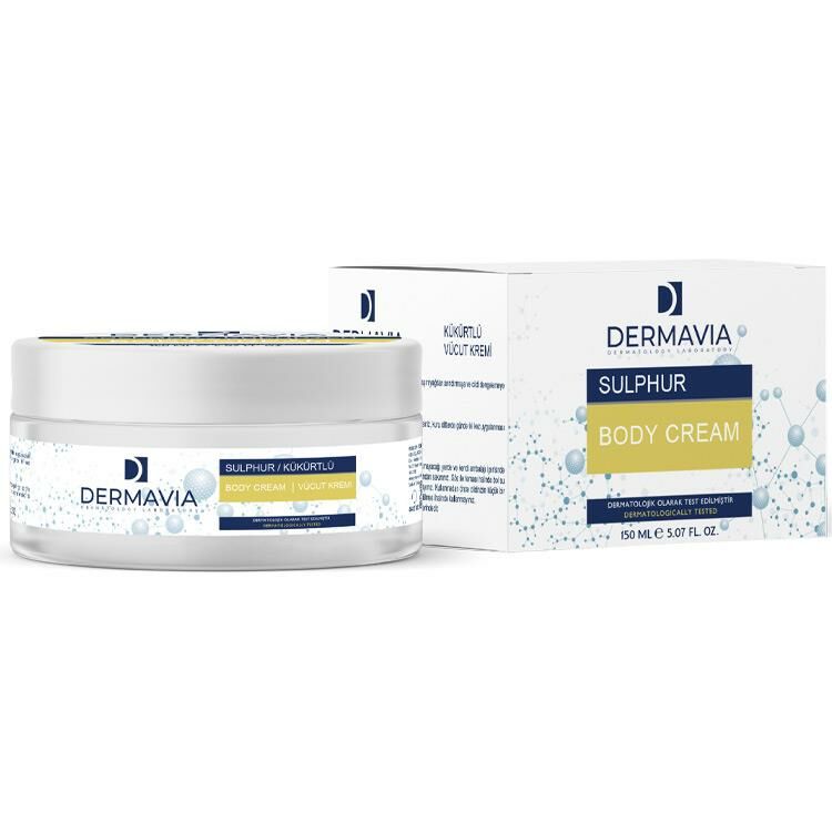 Dermavia Kükürtlü Vücut Kremi 150 ml