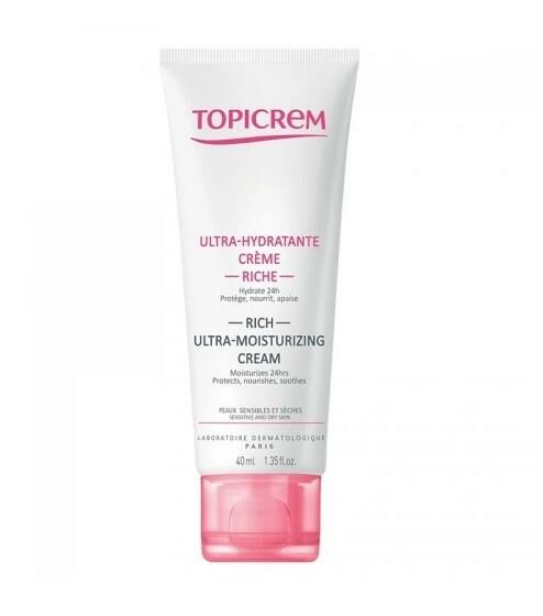 Topicrem Ultra Moisturizing Face Cream Rich 40ml