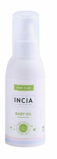 INCIA %100 Doğal Bebek Yağı Organik Jojoba Bakım Masaj Yağı Parafinsiz Bitkisel Vegan 110 ml