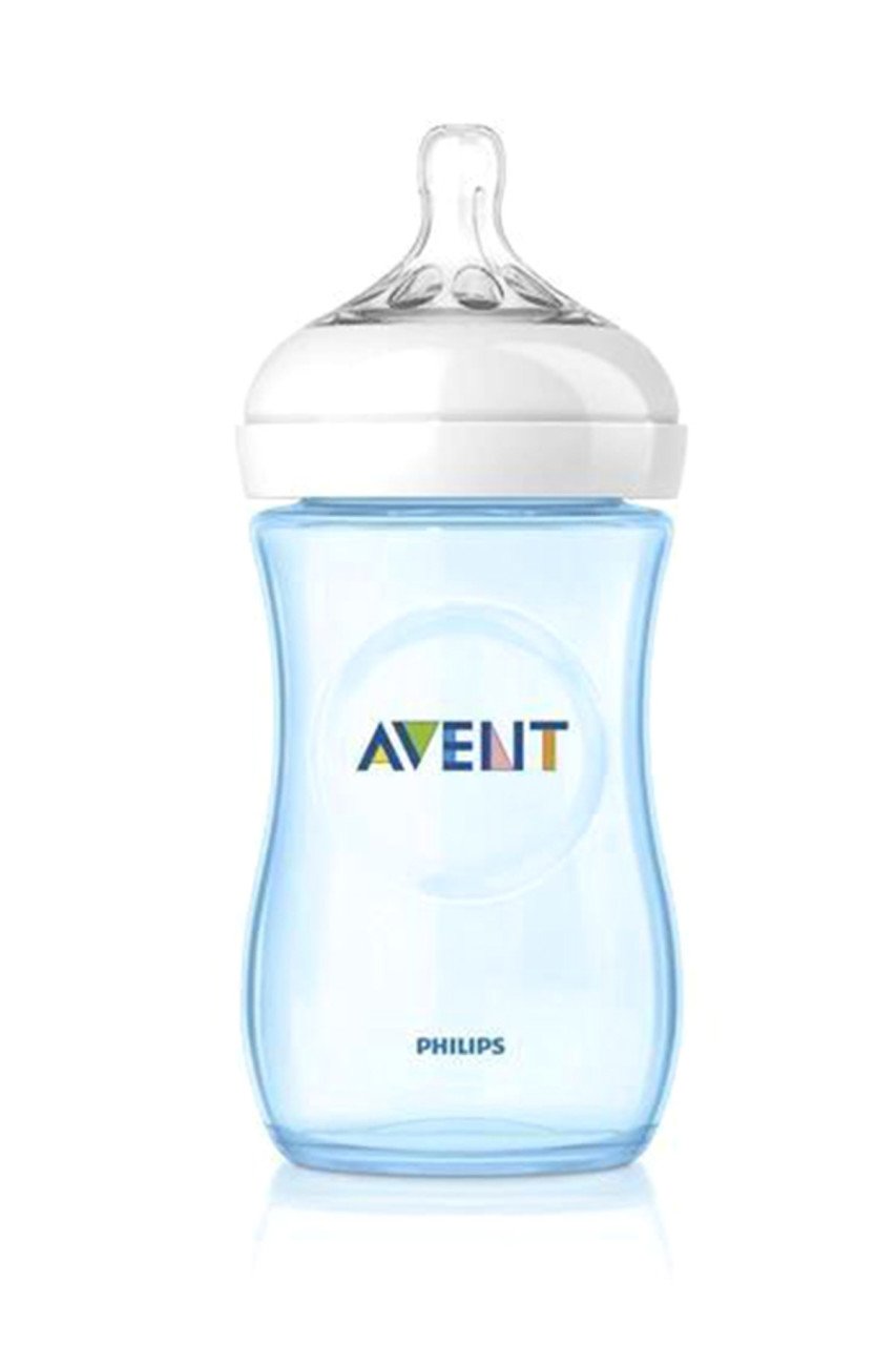 Avent Natural Biberon 260Ml Tekli - Mavi