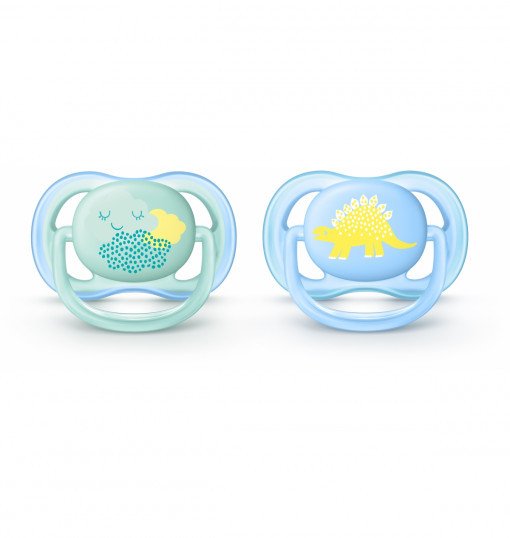 Avent Ultra Air Emzik 0-6 ay Erkek - Desenli
