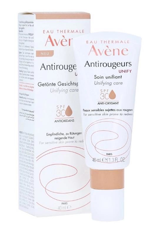 Avene Antirougeurs Unify Renkli Bakım Kremi Spf 30 40 ml