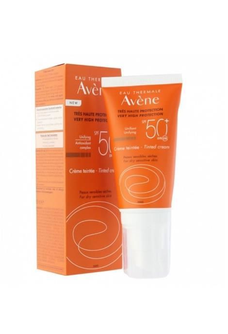Avene SPF 50+ Creme Teinted 50 ml Renkli Güneş Koruyucu