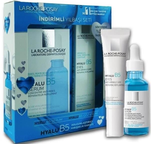 La Roche Hyalu B5 Serum 30 ml + Hyalu B5 Eyes 15 ml Cream %50 İndirimli