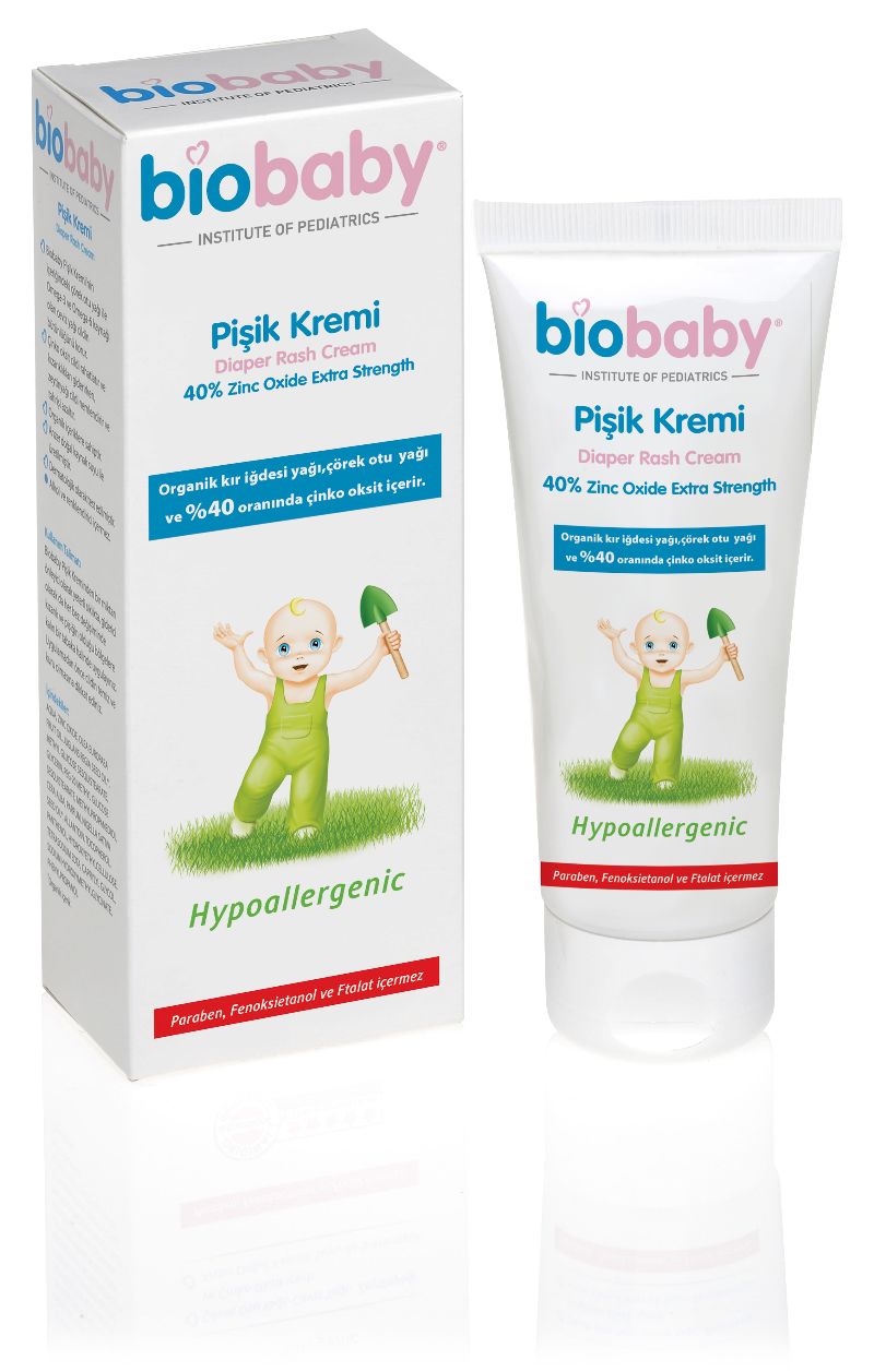 Biobaby Pişik Giderici %40 Çinko Krem 75 ml