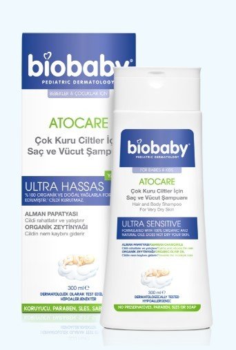 Biobaby Atopık Cılt Şampuan 300 Ml