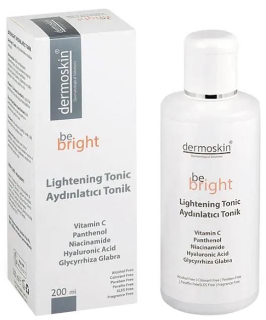 Dermoskin Be Bright Cilt Beyazlatıcı Leke Giderici Aydınlatıcı Tonik 200 ml