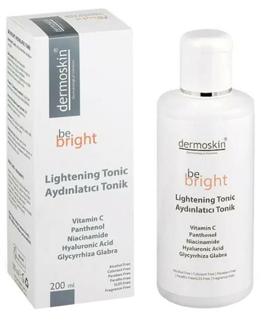 Dermoskin Be Bright Cilt Beyazlatıcı Leke Giderici Aydınlatıcı Tonik 200 ml