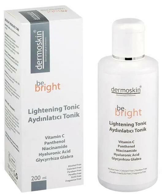 Dermoskin Be Bright Cilt Beyazlatıcı Leke Giderici Aydınlatıcı Tonik 200 ml