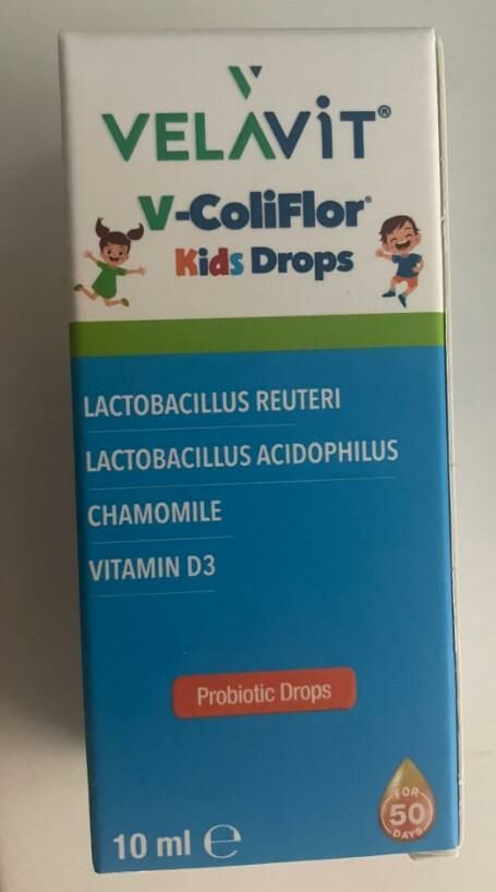 Velavit V-Coliflor Kids Drops 10 ml