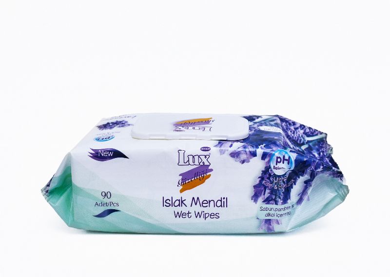 Lux Lavantalı Islak Mendil 90'lı