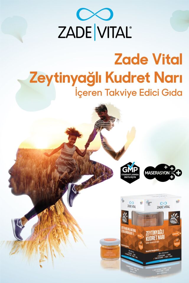 Zade Vital Zeytinyağlı Kudret Narı 20 ml x 8 Cam Kavanoz
