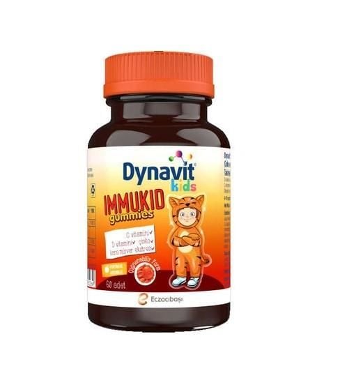 Dynavit Kids Immukid Gummies 60 Adet Çiğnenebilir Form