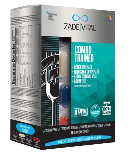 Zade Vital Combo Trainer 60 Kapsül