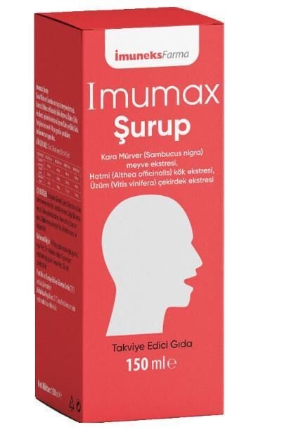 Imuneks Farma İmumax Şurup Takviye Edici Gıda 150 ml